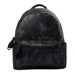 INC International Concepts Navy Camo Backpack with Side Pockets One Size